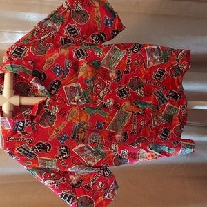 Tampa Bay Buccaneees NFL shirt sleeve button down